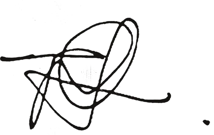 Handwritten signature